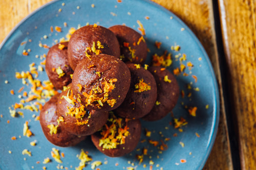 Snacks - Chocolate Orange Brownie Balls